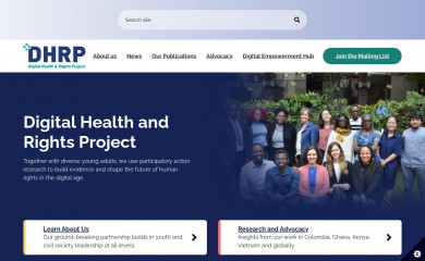 digitalhealthandrights.com screenshot