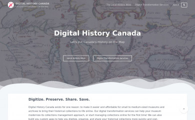digitalhistory.ca screenshot