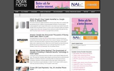 digitalhome.ca screenshot