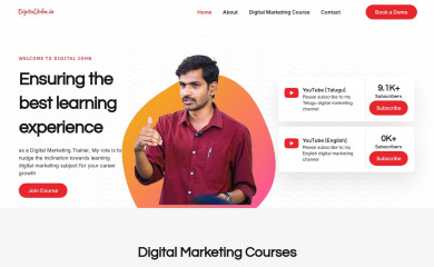 digitaljohn.in screenshot