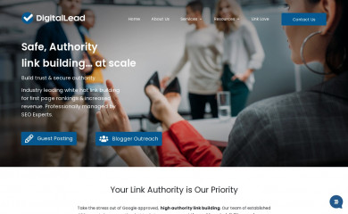 digitallead.co screenshot