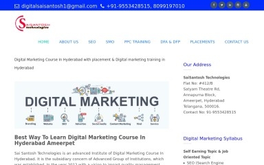 digitalmarketingcourseinhyderabad.in screenshot