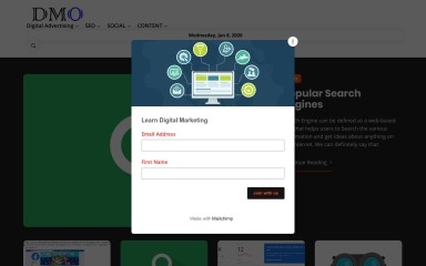 digitalmarketingocean.com screenshot