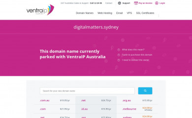 digitalmatters.sydney screenshot