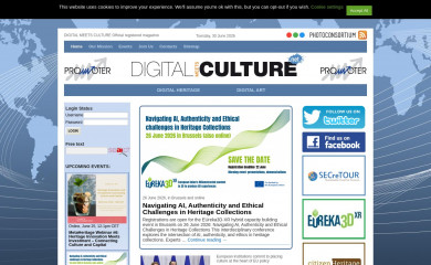 digitalmeetsculture.net screenshot