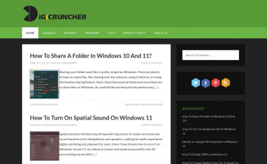 digicruncher.com screenshot
