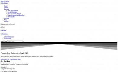 digirisers.in screenshot