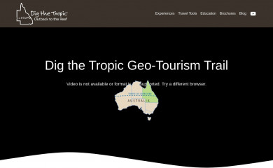 digthetropic.com.au screenshot