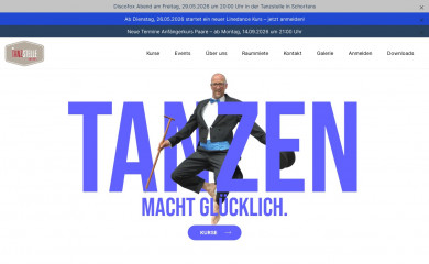 die-tanzstelle.de screenshot