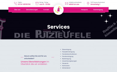 die-putzteufele.de screenshot