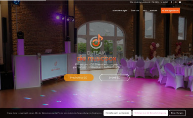 diemusicbox.de screenshot