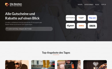 diebestengutscheine.de screenshot
