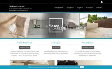 diefliesenmeister.at screenshot