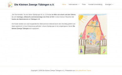 diekleinenzwergetuebingen.de screenshot