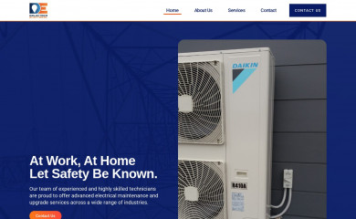dielectricselectrical.com.au screenshot