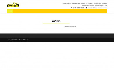 diesel-america.com.mx screenshot