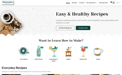dietwaiter.com screenshot