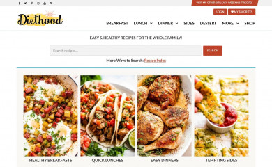 http://diethood.com screenshot