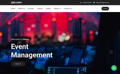 dikaracreative.com screenshot