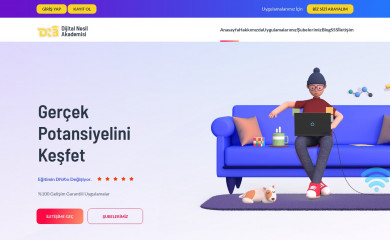 dijitalnesilakademisi.com screenshot