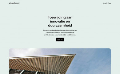 diontalent.nl screenshot