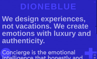 dioneblue.com screenshot