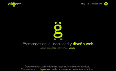 diligent.es screenshot