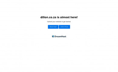 dillon.co.za screenshot