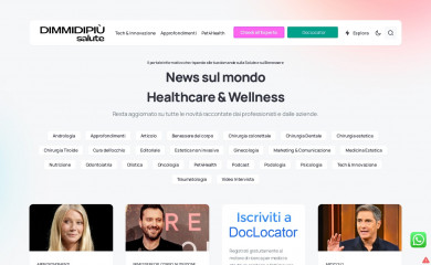 dimmidipiusalute.com screenshot