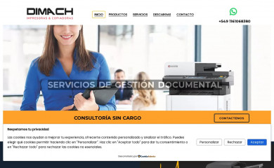 dimach.com.ar screenshot