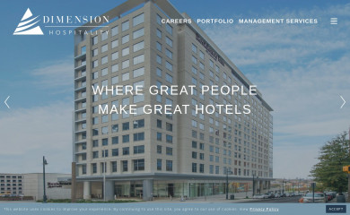 dimensionhospitality.com screenshot
