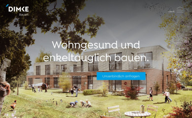 dimke-bauart.de screenshot