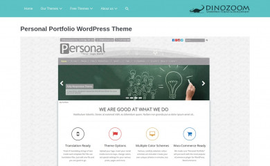 Personal Portfolio screenshot