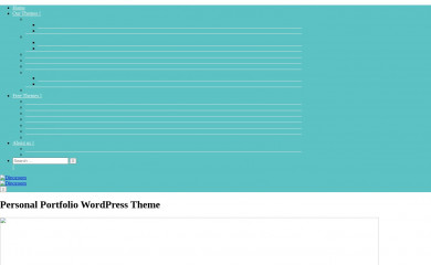 Personal Portfolio screenshot