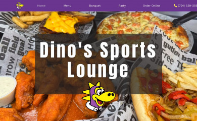 dinoslatrobe.com screenshot
