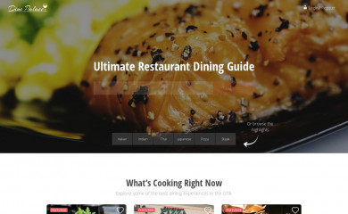 dinepalace.com screenshot