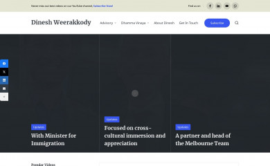 dineshweerakkody.com screenshot