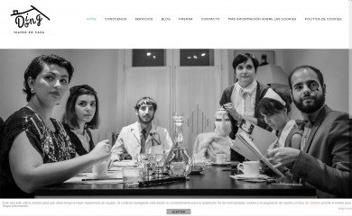 dingdongteatroencasa.com screenshot