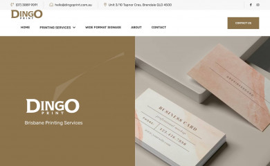 dingoprint.com.au screenshot