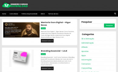 dinheirocursosdownload.com screenshot