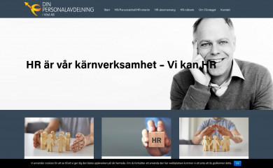 dinpersonalavdelning.se screenshot