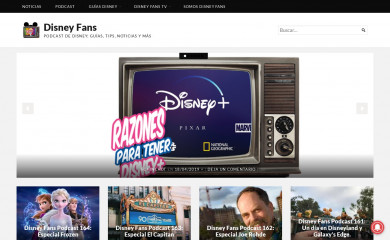 disneyfans.mx screenshot