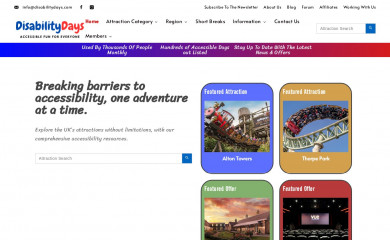 disabilitydays.com screenshot