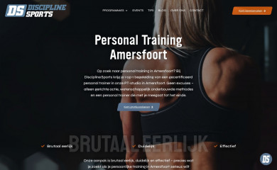 disciplinesports.nl screenshot