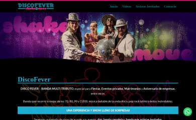 discofever.cl screenshot