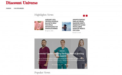 discountuniverse.com.au screenshot