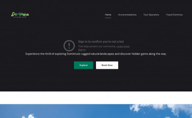 discoverdominica.com screenshot