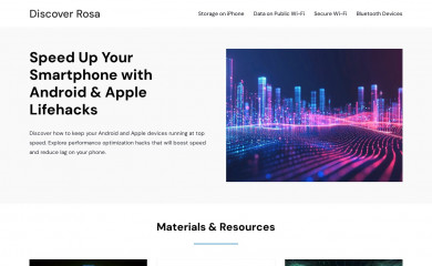 discoverrosa.com screenshot