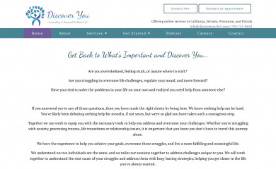 discoveryou365.com screenshot