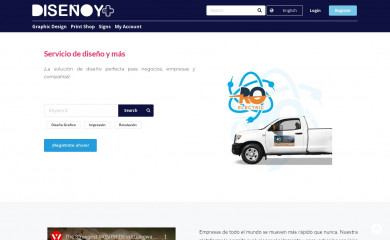 diseñoymas.com screenshot
